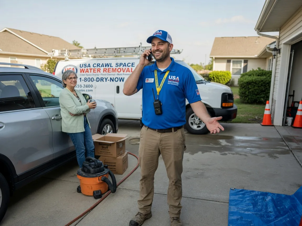 Crawl Space Water Removal Purcell, MO FAQs